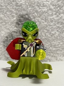 LEGO: Space Alien "Conquest Commander" Minifigure (ac011) Near Mint (From #7065)