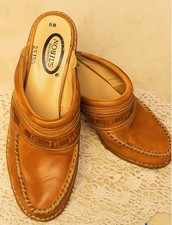 Nobil s Women s Wooden Clogs Size 6B Made In Brazil