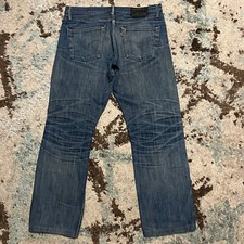 Levis Vintage Clothing 501XX Redline Selvedge Jeans Big E 32x28 Distressed 1993