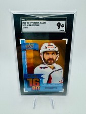 2022-23 UD Allure Alex Ovechkin 16-Bit SSP - SGC 9 MT / POP 1