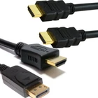 HDMI CABLE 1080P CABLE & DISPLAYPORT to HDMI Monitor LCD HDTV TV DVD Lead