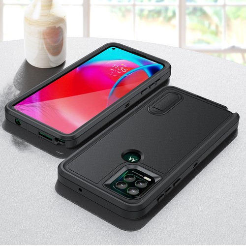 Hard Stand Rugged Case Hybrid Phone Cover For Motorola Moto G 5G G Stylus Google - Picture 22 of 54