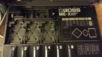 ギター BOSS ME-X expandable multiple effects Boss ME-X Expandable Multiple Effects - YouTube