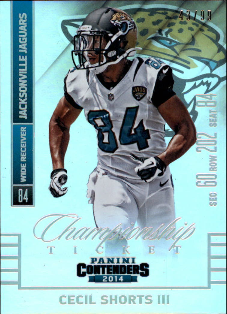2014 Panini Contenders Football Insert/Parallel Singles (Pick Your Cards)