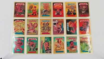 Garbage Pail Kids  (2003)(2004)  Gold Foil Stickers Cards Vintage Lot of  18