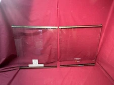 Marco 36''  FirePlace Door With Brass Trim 793417 Designer Door Builders Series