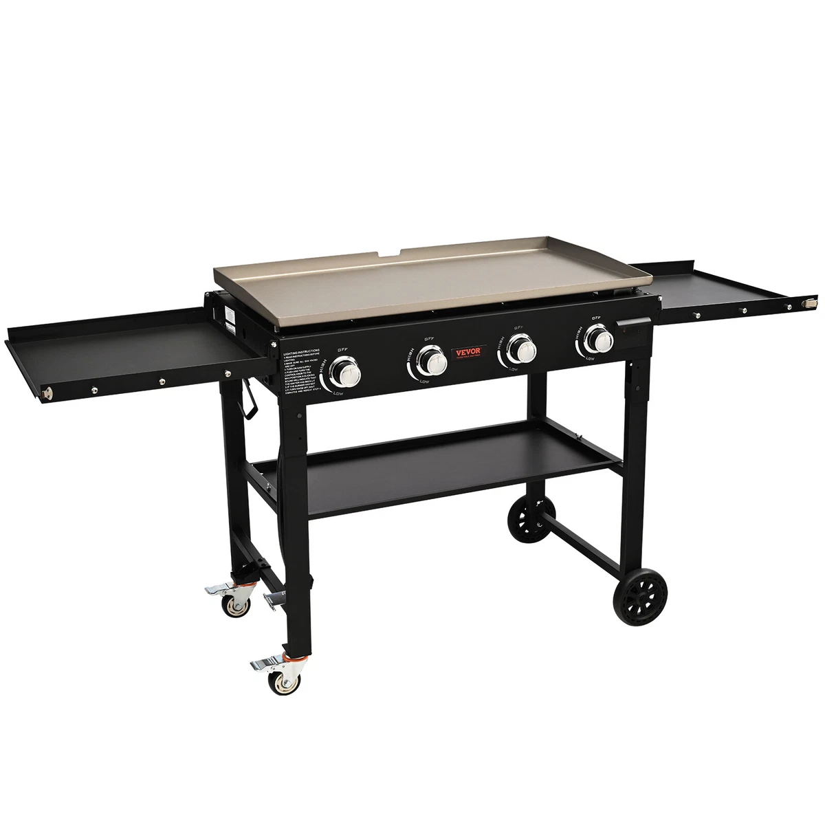 Flat Top Griddle (Large) - Shop The Silver Rocket Grill