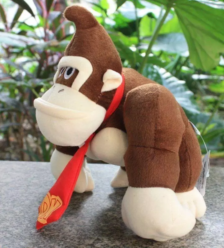 Pelucia Donkey Kong Super Mario Nintendo Macaco Original