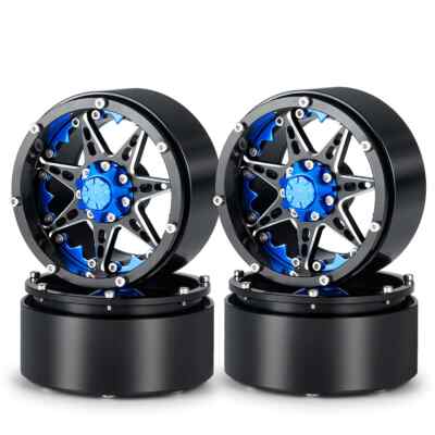 Aluminum 2.2'' Beadlock Wheel Rim Hub for Axial SCX10 Wraith 1/10 RC Crawler Car