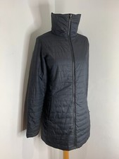 Marmot Black Quilted Padded Coat Jacket L Vgc Fitted Lightweight Liner