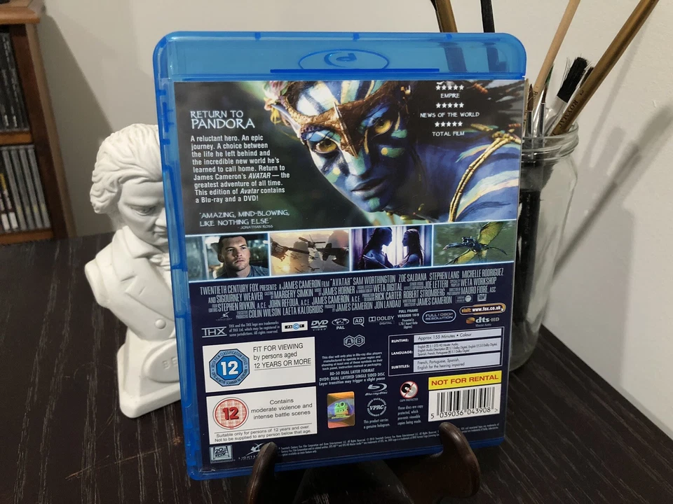 Avatar - Blu-Ray - 2009 - (GO2) - image 2 of 4
