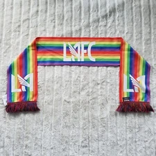 LAFC Los Angeles MLS Football Club Pride Scarf Soccer Futbol NWTs 