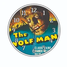 The Wolman Movie Poster Wall Clock art Time Piece Home Decor  Photo Art