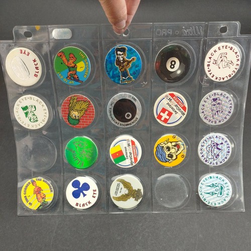 Pogs Collection Some Skycap Brand Various Styles Batman Skulls More Vintage Used - Picture 10 of 12