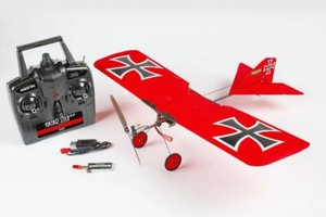 Rage R/C - Vintage Stick X4 Micro RTF Airplane with PASS System