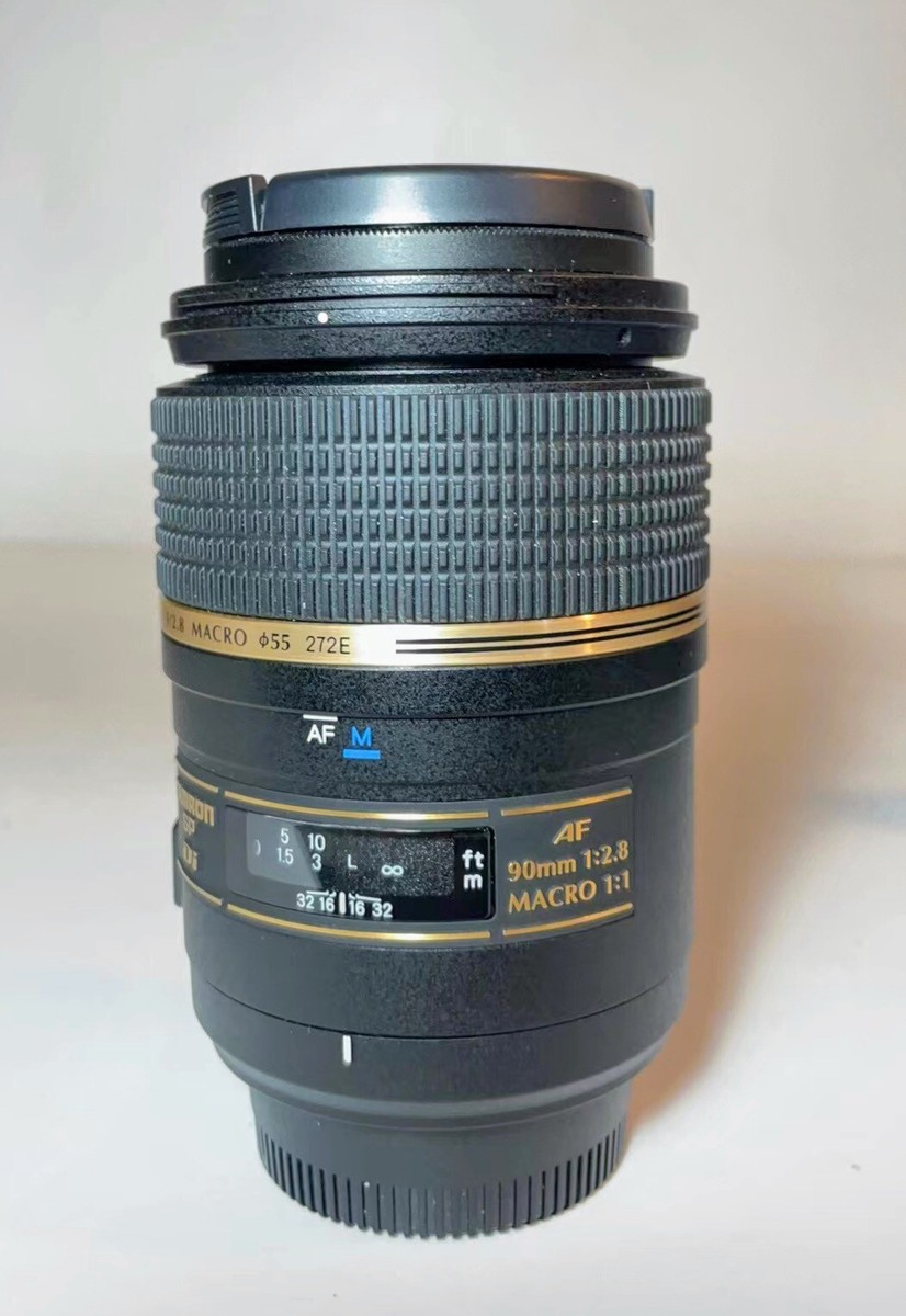 Tamron SP 90mm f/2.8 Di 1:1 Macro/Portrait Lens w/ Tiffen Filter