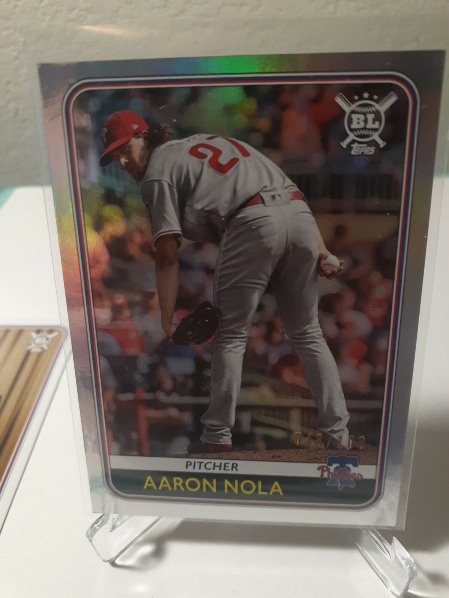 2020 Topps Big League - Aaron Nola #47 Rainbow Foil /100 for sale