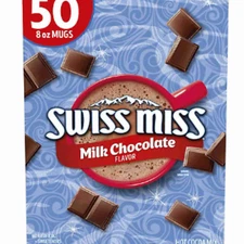 Swiss Miss Milk Chocolate Flavor Hot Cocoa Mix, 1.38 oz. 50-Count