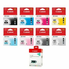 Genuine Canon CLI-42 Ink Cartridges For Canon Pixma Pro 100 Lot - vAT INC
