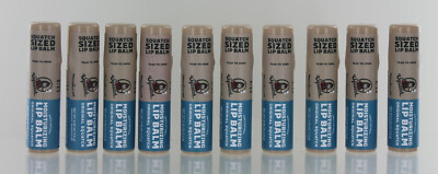 Lot of 10 New Dr. Squatch Moisturizing Lip Balm - Original Squatch