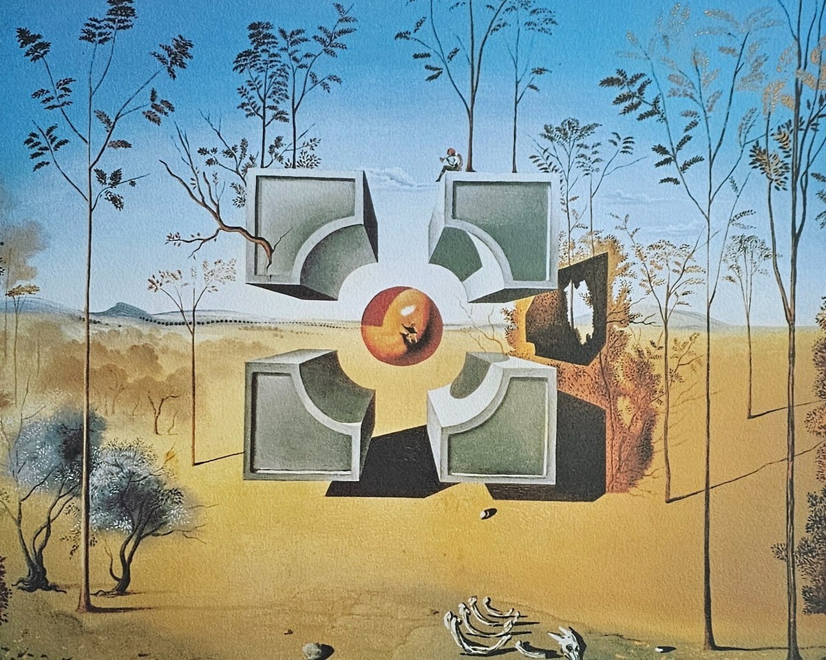 SALVADOR DALI Sans titre Untitled 48 HAND NUMBERED PLATE SIGNED 