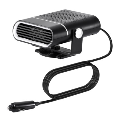 150W Portable Electric Car Heater 12V Heating Fan Defogger Defroster Demister US