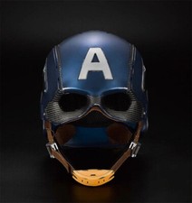 US Stock Captain America Helmet 1:1 WEARABLE Mask Cosplay Replica Props
