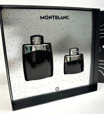 Montblanc Legend Eau de Men's Toilette - 3.3 fl oz & 1 fl oz  /2pc - AUTHENTIC 