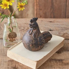 Embellish Rustic Mini Tabletop Rooster Sweet Farmhouse