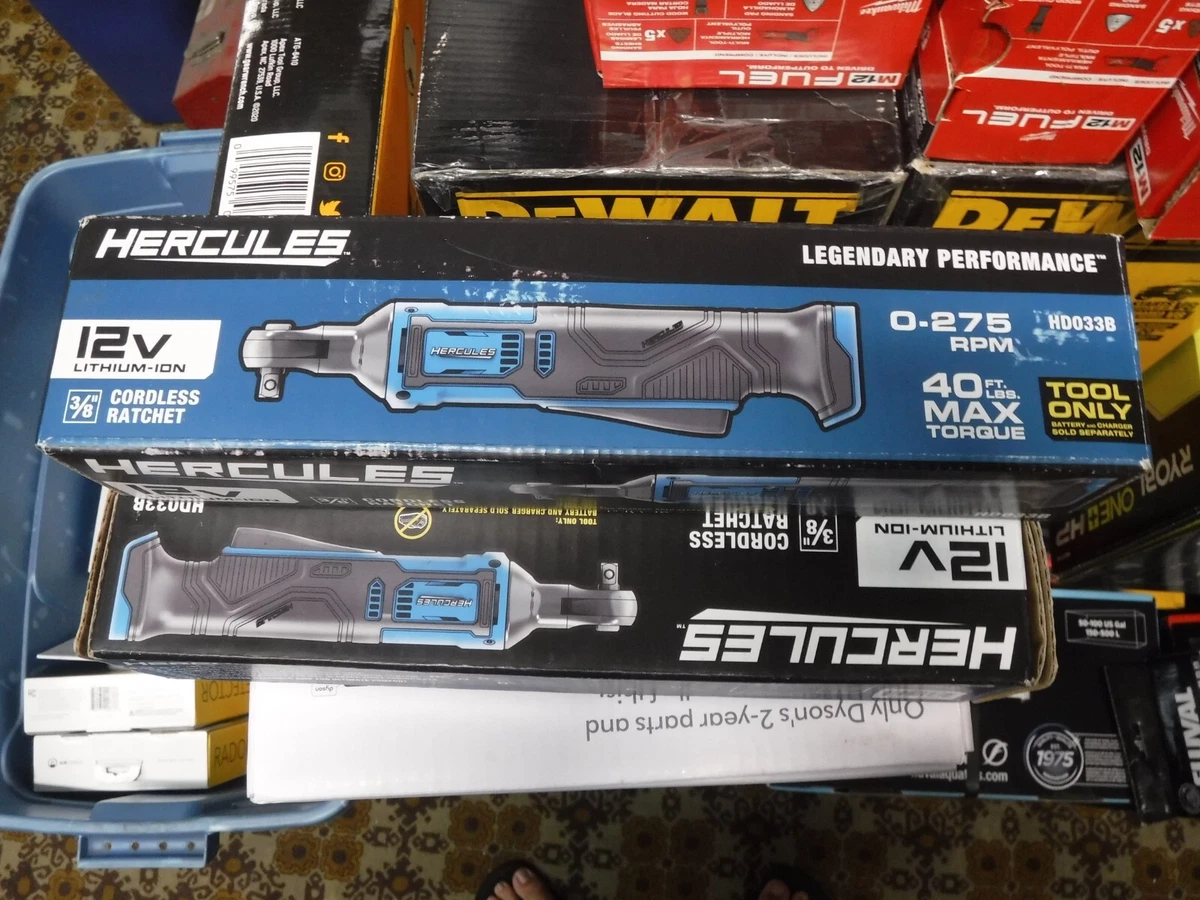 Hercules cordless ratchet sale