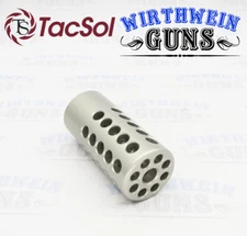 RUGER 10/22 TacSol X-RING SILVER Compensator .920" fits BULL Barrels 1022CMP-SIL