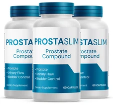 Prostaslim Pills for Men, Prosta Slim for Prostate Support ED Pill (3Pack180Cap)