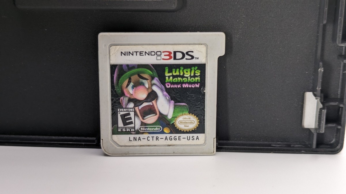 Luigi's Mansion: Dark Moon (Nintendo 3DS) GameStop Case, No Manual