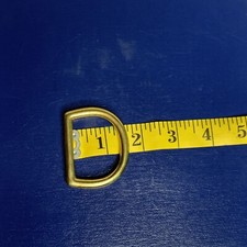 D Ring - Solid Brass - 1 1/2 Inches - NEW
