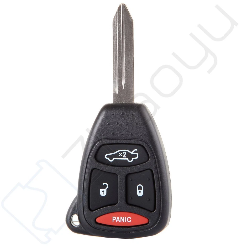 Mando a distancia con llave 4 botones para Jeep Grand Cherokee Dodge Charger 2005 2006 2007 Foto 3 de 4