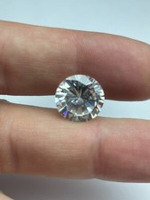 13 ct Cubic Zirconia CZ Lab Grown Loose Stone – Brilliant Round Cut  13mm. C320