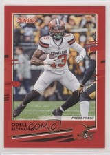 2020 Panini Donruss Press Proof Red Odell Beckham Jr #73 4a0