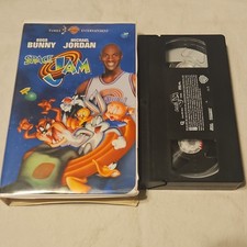 Warner Bros. Space Jam VHS Tape NTSC Clam Shell 1996 Bugs Bunny Michael Jordan