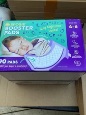 Sposie Booster Pads 90 Count Sz 4 - 6 For Diapers