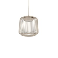 Pendelleuchte Beige Ø18 Cm GX53 Downlight Rund Modern KüChe HäNgelampe Esszimmer