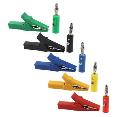 55mm Alligators Clip Messfühler Mit 4mm Bananenstecker Kabelclip Eurowagens
