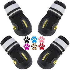Dog Shoes for Large Dogs, Medium Dog Boots  Paw Protectors for Winter Snowy ...
