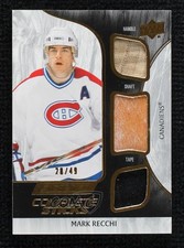 2024-25 Upper Deck Engrained Icons Complete Sticks 20/49 Mark Recchi HOF 11jd