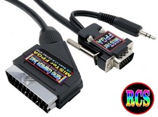 MiSTer FPGA High Quality RGB Scart Cable TV Video Lead - Retro Computer Shack