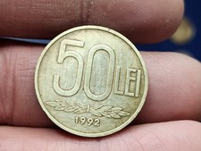 ROMANIA - 50 LEI 1992 - COINS