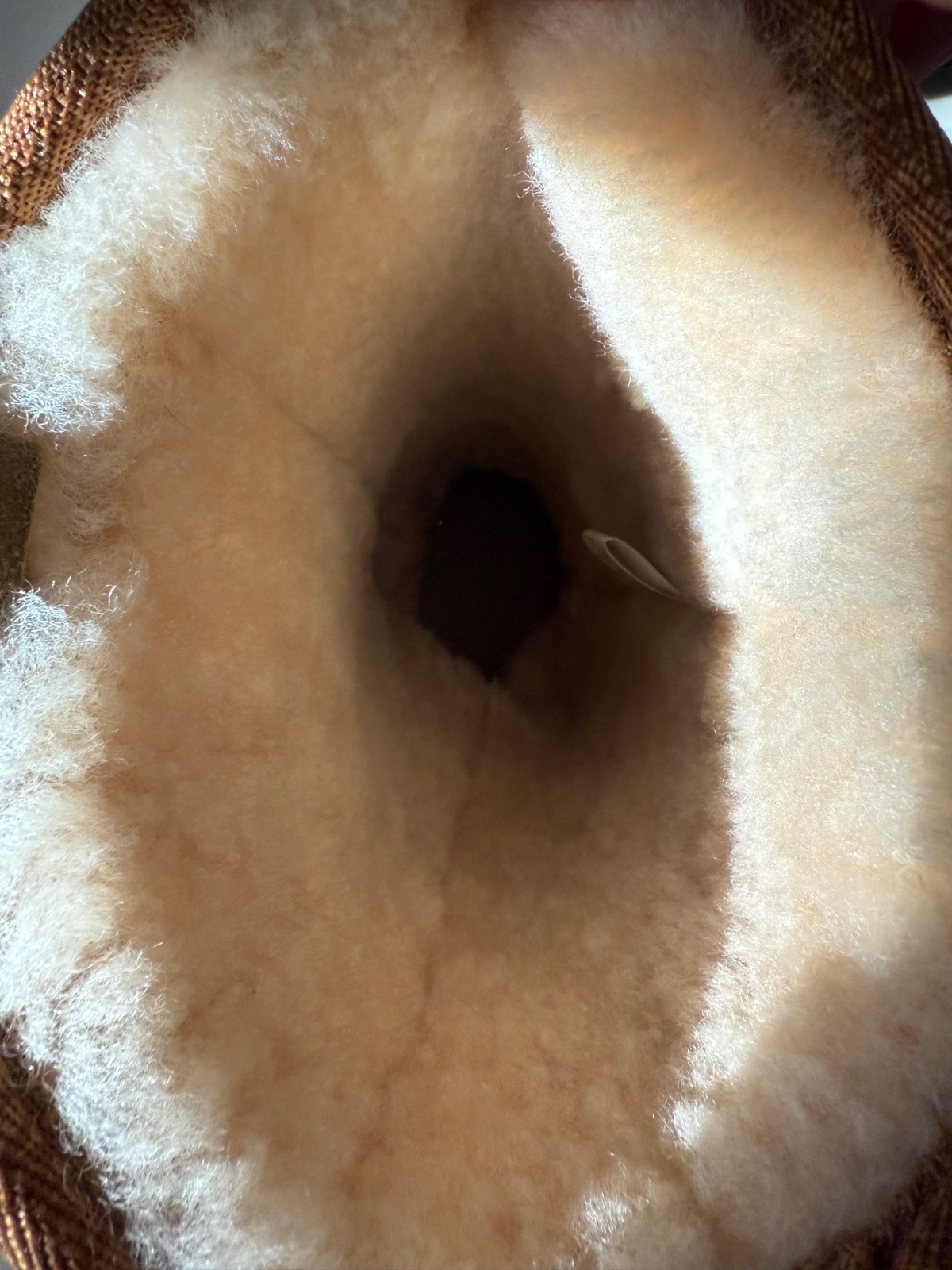 EMU Australia Shearling Lined Mid Calf Boots Size 7  Brown Sheepskin Suede Boots