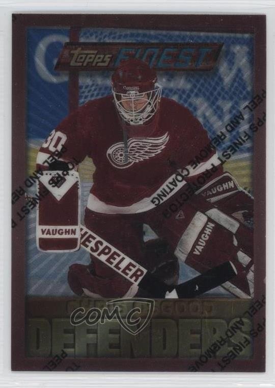 1995-96 Topps Finest Chris Osgood #159 0a4