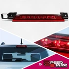FOR 10-17 EQUINOX RED LENS REAR CENTER MOUNT LED 3RD THIRD BRAKE LIGHT LAMP