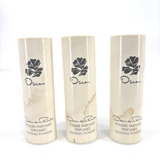 Lot Of 3 Oscar de la Renta Perfumed Dusting Powder .75 0z Travel Size Vintage