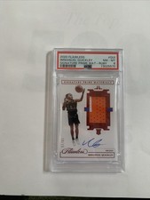 2020-21 Panini Flawless - Signature Prime MAT Immanuel Quickley Ruby /15 NM 8